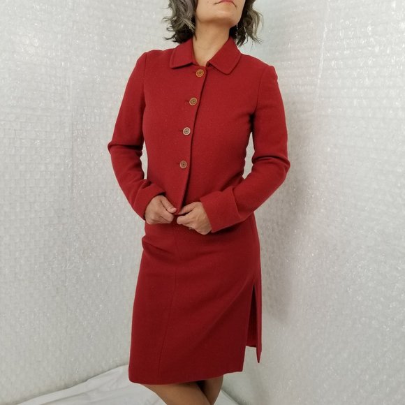 1990s Tuleh sparkly wool blazer & skirt suit - Picture 1 of 11